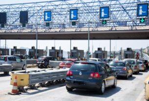 Διόδια: Νέες τιμές από την Πρωτοχρονιά στους Εθνικούς αυτοκινητόδρομους-Λίστα