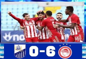 Κόκκινη ΚΑΤΑΙΓΙΔΑ! Ο Θρύλος διέλυσε με 6-0 την Λαμία-VIDEO