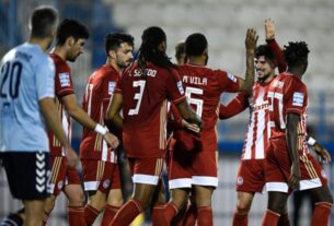 Απόλλων Σμύρνης - Ολυμπιακός 1-3: Το "Τραίνο" πάτησε και τον Απολλωνα-Highlights
