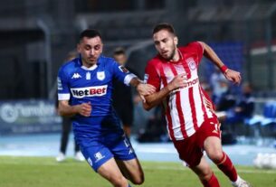 ΟΛΥΜΠΙΑΚΟΣ- ΠΑΣ ΓΙΑΝΝΙΝΑ LIVE STREAMING 17/1