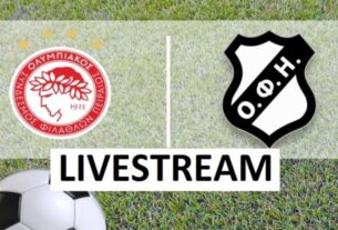ΟΛΥΜΠΙΑΚΟΣ-ΟΦΗ LIVE STREAMING 7/2