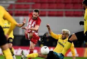 Ολυμπιακός-Άρης 1-1: Από τύχη ο Άρης πήρε την ισοπαλία-HIGHLIGHTS