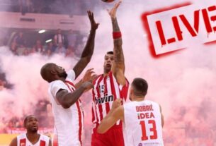 Ολυμπιακός - ΤΣΣΚΑ Μόσχας Live Streaming 25/2