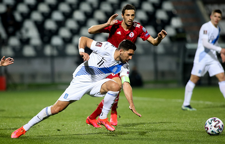 ΑΠΟΓΗΤΕΥΤΙΚΗ η Εθνική Ελλάδας! Γκέλα κόντρα στη Γεωργία