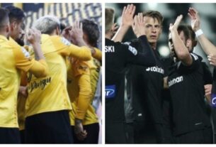 Τυχερός ο ΠΑΟΚ απέσπασε ισοπαλία από τον Άρη στην Τούμπα-HIGHLIGHTS