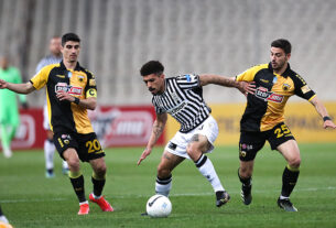 Ο ΠΑΟΚ… με τυχερό γκολ στο 95′ νίκησε την ΑΕΚ