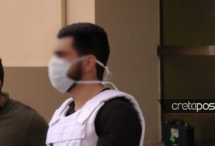 Διπλό φονικό στα Ανώγεια: Με ισχυρή αστυνομική παρουσία συνεχίζεται η δίκη