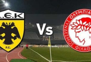 ΑΕΚ Ολυμπιακός Live Streaming 4/4: Δείτε Δωρεάν τον αγώνα