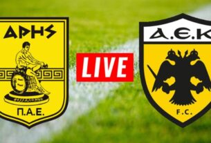 ΑΡΗΣ ΑΕΚ LIVE STREAMING 11/4