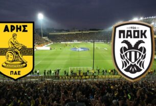 ΑΡΗΣ-ΠΑΟΚ Live Streaming 21.04.2021