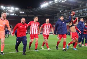 Ολυμπιακός-Παναθηναϊκός 3-1: Πανάξιος Πρωταθλητής ο Θρύλος για 46η φορά (video)