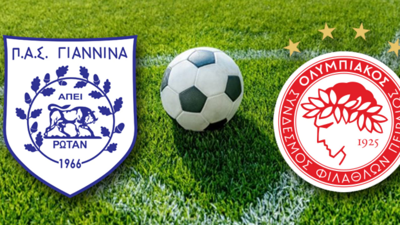 ΠΑΣ Γιάννινα Ολυμπιακός Live Streaming 7/4