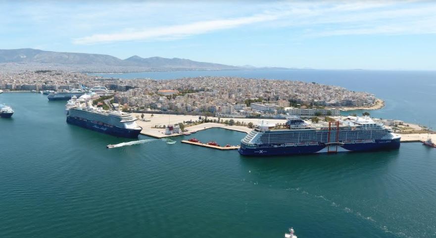 Το λιμάνι του Πειραιά υποδέχτηκε το πρώτο Κρουαζιερόπλοιο της σεζόν
