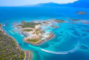 Λιχαδονήσια: Δείτε το μοναδικό ναυαγισμένο τσιμεντένιο πλοίο της Μεσογείου (video)