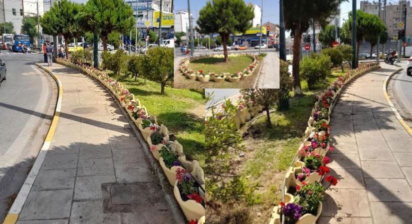 Πειραιάς: Ομόρφυνε η είσοδος της πόλης στην Πλατεία Ιπποδάμειας-ΦΩΤΟΡΕΠΟΡΤΑΖ