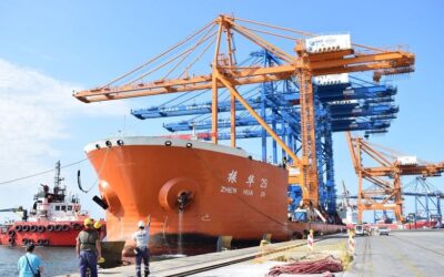 ΟΛΠ Α.Ε.: Κατέφθασε στο Λιμάνι του Πειραιά η Γερανογέφυρα Φορτοεκφόρτωσης Πλοίων Super Post Panamax του Προβλήτα Ι