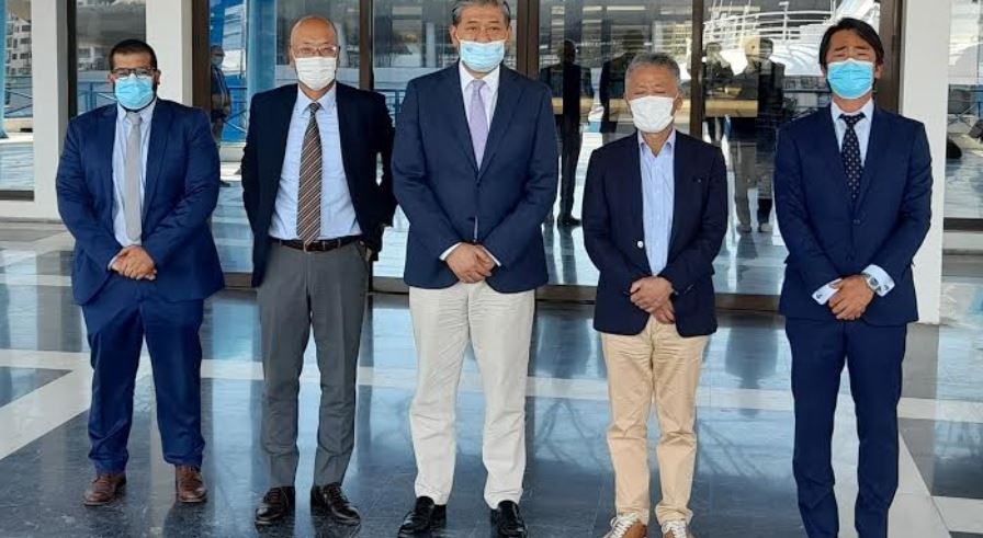 ΟΛΠ Α.Ε.: Συνάντηση Captain Weng Lin με τον Πρέσβη της Ιαπωνίας στην Ελλάδα 