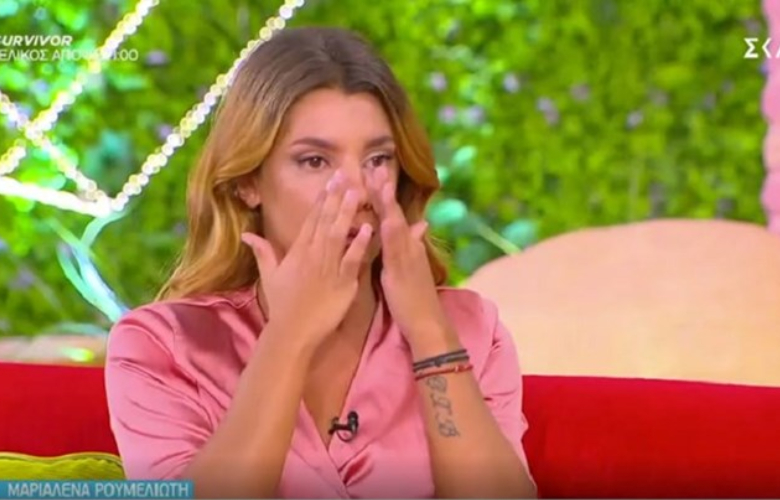 Survivor 2021 Τελικός: Δάκρυσε «on air» η Μαριαλένα για τον Γιώργο Λιβάνη (video)