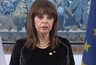 Η Κατερίνα Σακελλαροπούλου και η γάτα της, η Καλυψώ έγιναν… κεντητό μαξιλαράκι [φωτο]