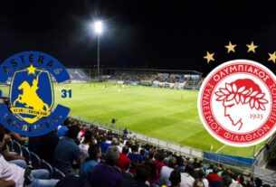 Αστέρας Τρίπολης-Ολυμπιακός live streaming 26/09: Ζωντανή μετάδοση