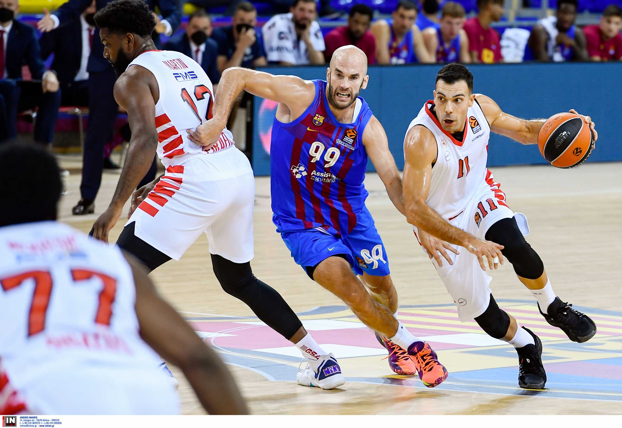 Μπαρτσελόνα - Ολυμπιακός 79-78: Οι λεπτομέρειες έκριναν τον νικητή!