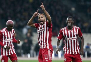 ΑΕΚ-Ολυμπιακός 2-3: Κόκκινο το ντέρμπι , κόκκινη η κορυφή (Highlights)