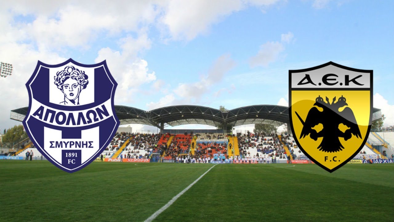 Απόλλων Σμύρνης - ΑΕΚ Live Streaming 6/11