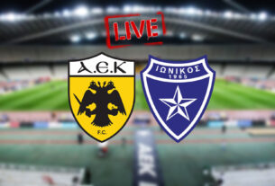 Ιωνικός-ΑΕΚ Live Streaming 16/12: