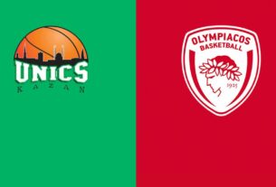 Ούνικς Καζάν-Ολυμπιακός Live Streaming