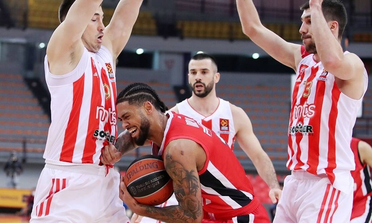 Ολυμπιακός - Ερυθρός Αστέρας 72-76