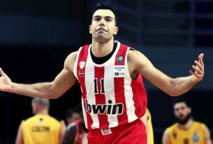 ΑΕΚ – Ολυμπιακός 74 – 80: Ο Σλούκας έσωσε τους ερυθρόλευκους