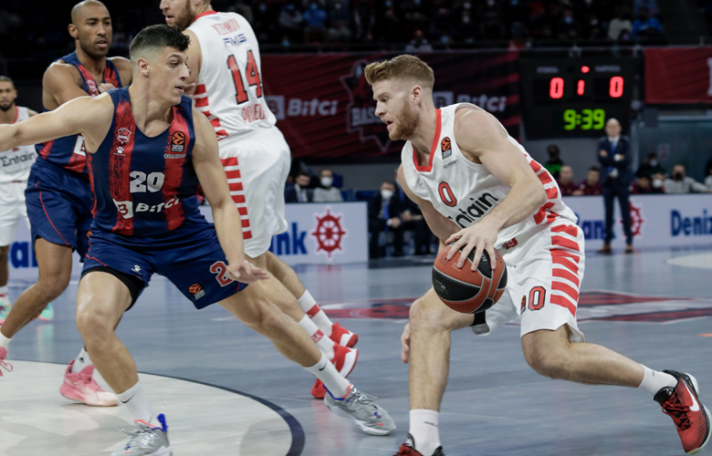Μπασκόνια - Ολυμπιακός 62-72: Σπουδαία νίκη στην έδρα των Βάσκων