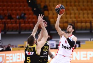 Basket League: Άνετα ο Ολυμπιακός νίκησε τον Άρη και «βλέπει» Παναθηναϊκό