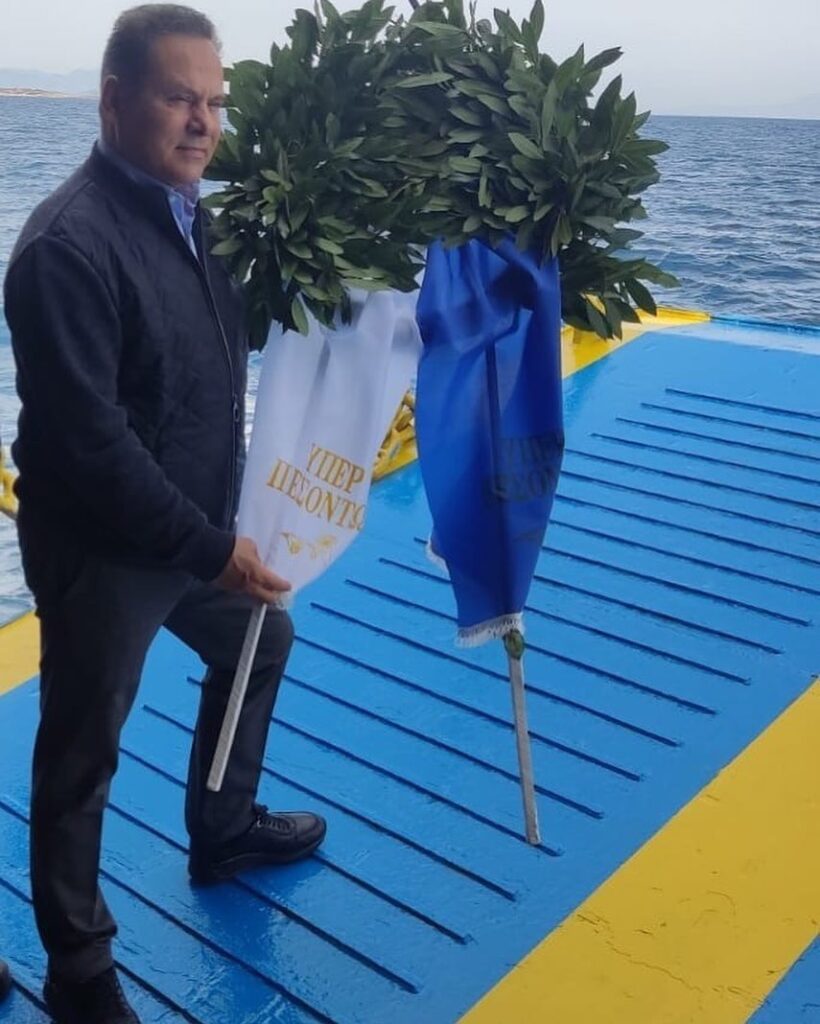  Ο Νίκος Μανωλάκος τίμησε του Έλληνες ναυτικούς του Αντιτορπιλικού 'Υδρα