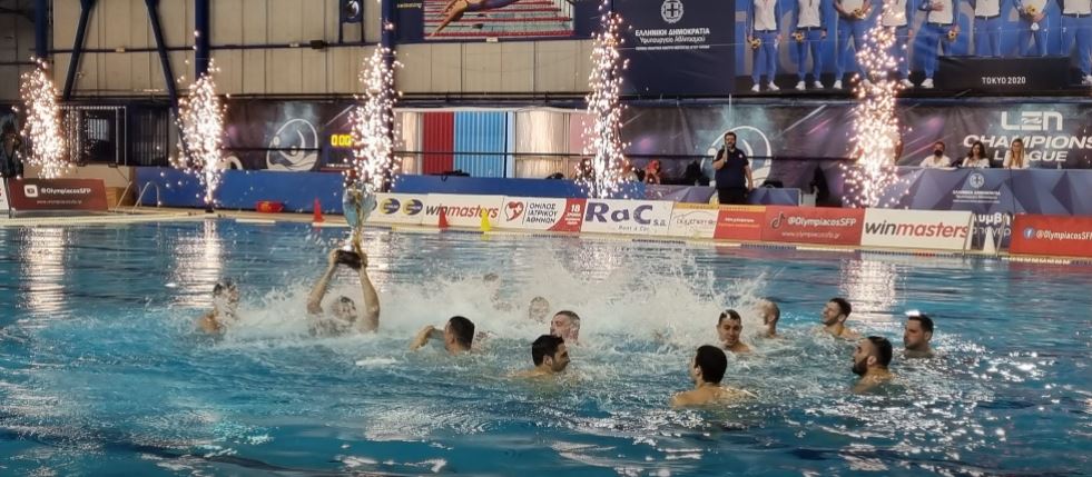Τον δέκατο συνεχόμενο τίτλο κατέκτησε ο Ολυμπιακός στο πόλο