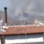 Άνω Κορυδαλλός: Φωτιά τώρα κοντά στην περιοχή του Σχιστού