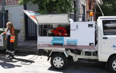Δήμος Πειραιά: Στην «μάχη» για πιο καθαρές γειτονιές «ρίχτηκαν» τα νέα μικρά πλυστικά μηχανήματα!