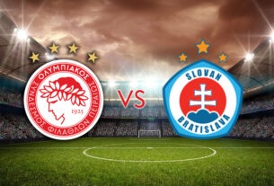 Ολυμπιακός - Σλόβαν Μπρατισλάβας live streaming 4/8