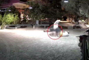 Αίγινα: Βίντεο-ΣΟΚ από άγριο ξυλοδαρμό ιδιοκτήτριας ξενοδοχείου και του γιού της