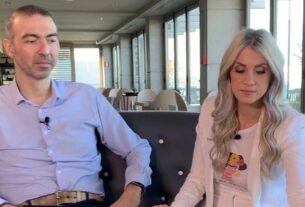 Αλέξανδρος Νικολαΐδης: Το συγκινητικό αντίο της συζύγου του Δώρας Τσαμπάζη