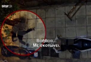 Νίκαια: Συγκλονίζει το βίντεο με τις προσπάθειες της 20χρονης να γλιτώσει από τον «δράκο του Πειραιά»