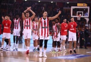 #olypao: Την 9η σερί νίκη του πέτυχε ο Ολυμπιακός επί του Παναθηναϊκού