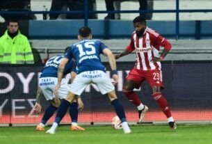 Ιωνικός - Ολυμπιακός 0-2: Αλώβητος πέρασε ο Ολυμπιακός και από τη Νίκαια!