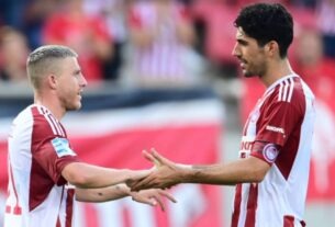 Ολυμπιακός: Για ροτέισον και πρόβα τζενεράλε, εν όψει Άρη η ομάδα του Μίτσελ στο Περιστέρι