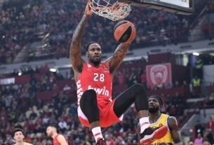 Ολυμπιακός Μακάμπι Τελ Αβίβ 95-89: Ας περάσει ο επόμενος!