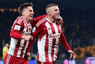 ΑΕΚ - Ολυμπιακός 1-3: "Άλωσε" την ΟΠΑΠ Αρένα ο Ολυμπιακός!