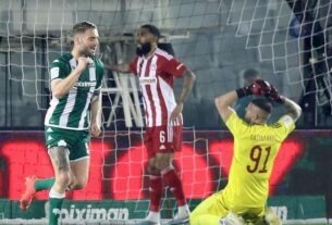 Παναθηναϊκός - Ολυμπιακός 2-0: Ντροπιαστική εικόνα στην Λεωφόρο...