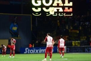 Άρης - Ολυμπιακός 2-1: Το μαρτύριο συνεχίζεται...