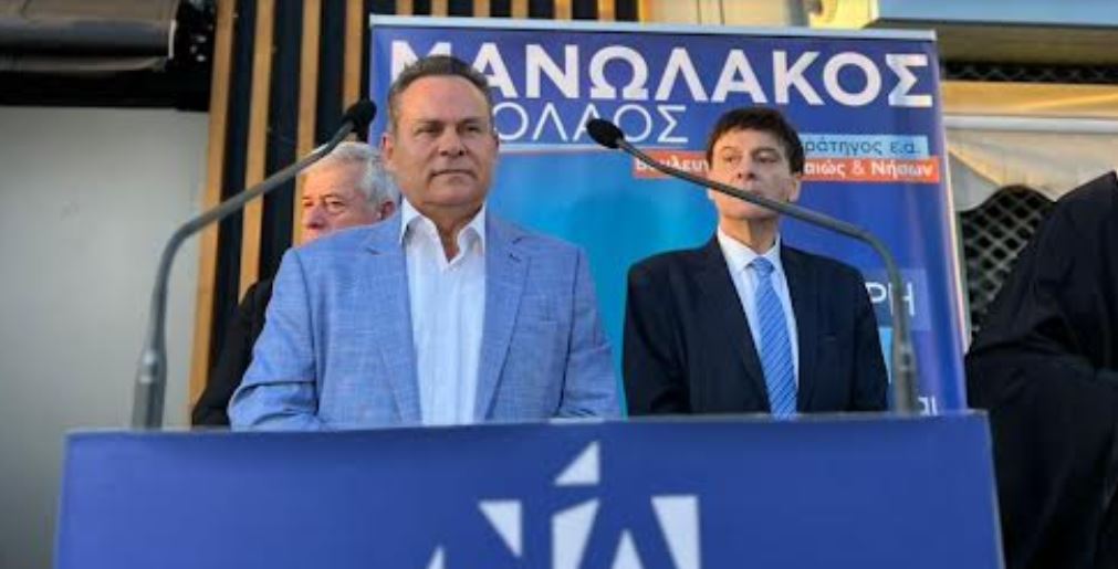 Από τα Μανιάτικα κήρυξε την έναρξη του εκλογικού του αγώνα  ο Βουλευτής ΝΔ Νίκος Μανωλάκος