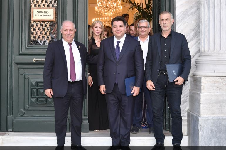 Απονομή του βραβείου «Προμηθέας» στον Πρέσβη των ΗΠΑ στην Ελλάδα, George Tsunis